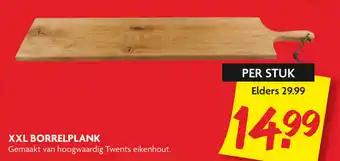 Dekamarkt XXL Borrelplank aanbieding