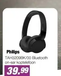 EP Beerepoot TAH3209BK/00 Bluetooth on-ear koptelefoon aanbieding