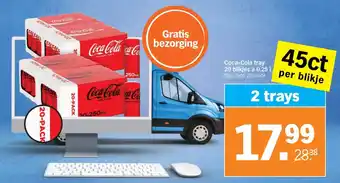 Albert Heijn Coca Cola tray aanbieding