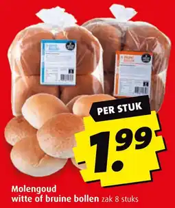 Boni Molengoud witte of bruine bollen aanbieding