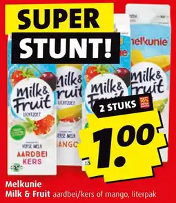 Boni Melkunie Milk & Fruit aanbieding