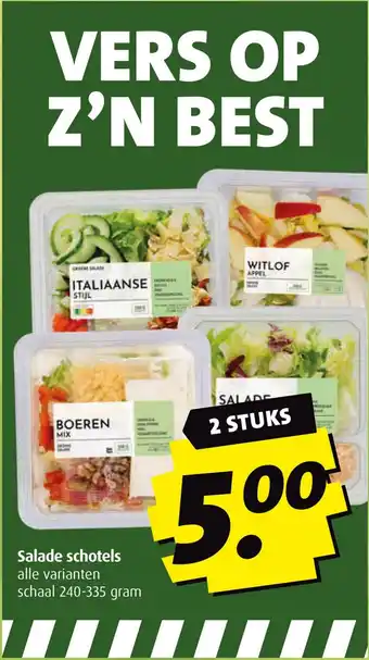 Boni Salade schotels aanbieding