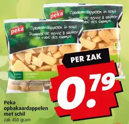 Boni Peka opbakaardappelen met schil aanbieding