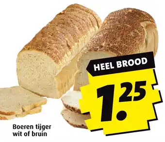 Boni Boeren tijger wit of bruin aanbieding