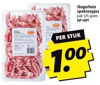 Boni Slagerhuis spekreepjes aanbieding