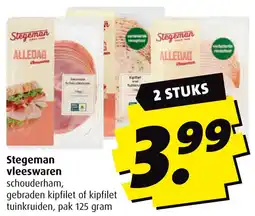 Boni Stegeman vleeswaren aanbieding