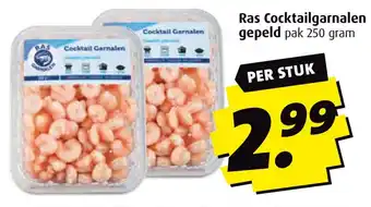 Boni Ras Cocktailgarnalen gepeld aanbieding