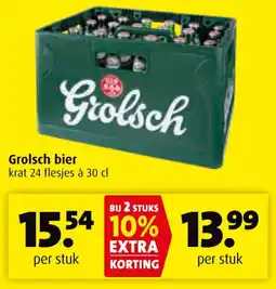 Boni Grolsch bier aanbieding