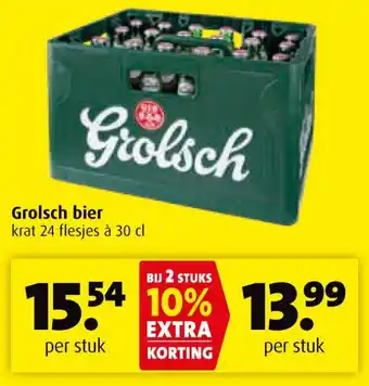 Boni Grolsch bier aanbieding