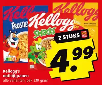 Boni Kellogg's ontbijtgranen aanbieding