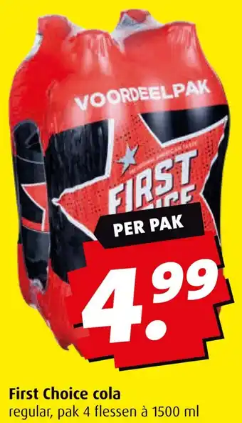 Boni First Choice cola aanbieding