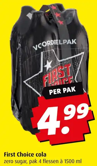 Boni First Choice cola aanbieding