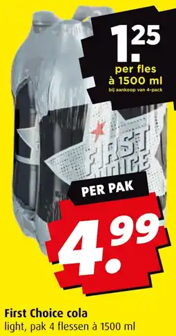 Boni First Choice cola aanbieding