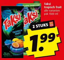 Boni Taksi tropisch fruit aanbieding