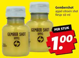 Boni Gembershot aanbieding