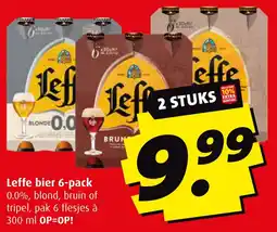 Boni Leffe bier 6-pack aanbieding