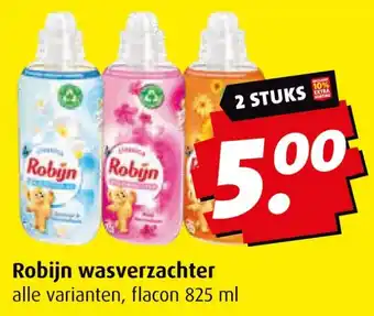 Boni Robijn wasverzachter aanbieding