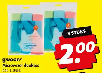 Boni Gwoon microvezel doekjes aanbieding