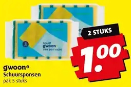 Boni Gwoon schuursponsen aanbieding