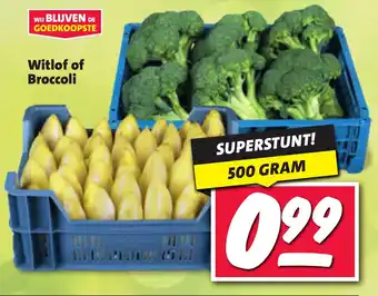 Nettorama Witlof of Broccoli aanbieding