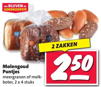 Nettorama Molengoud Puntjes aanbieding