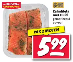 Nettorama Zalmfilets met Huid aanbieding