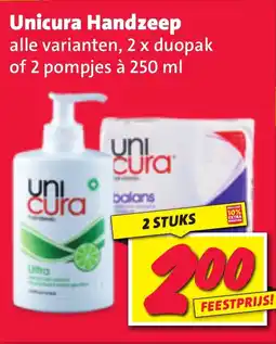 Nettorama Unicura Handzeep aanbieding