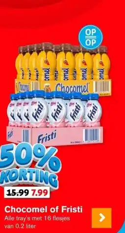 Hoogvliet Chocomel of Fristi aanbieding