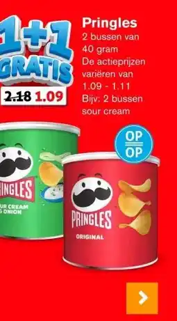 Hoogvliet Pringles aanbieding