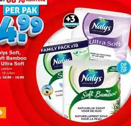 Hoogvliet Nalys Soft, Soft Bamboo of Ultra Soft aanbieding