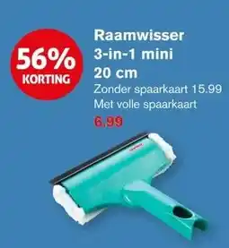 Hoogvliet Raamwisser 3-in-1 mini 20 cm aanbieding