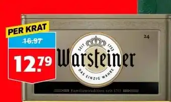 Hoogvliet Warsteiner aanbieding