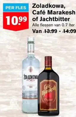 Hoogvliet Zoladkowa, Café Marakesh  of Jachtbitter aanbieding