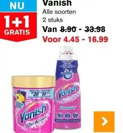 Hoogvliet Vanish aanbieding