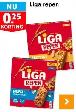 Hoogvliet Liga repen aanbieding