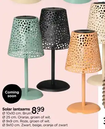 Xenos Solar tuinlamp op voet - ø13x28 cm aanbieding