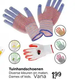 Xenos Tuinhandschoenen met figuurtje - diverse varianten aanbieding