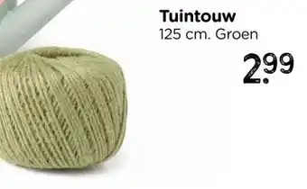 Xenos Tuin touw - groen - 125 meter aanbieding