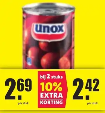 Nettorama Unox aanbieding