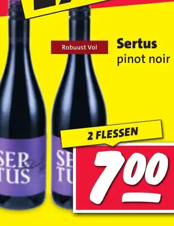 Nettorama Sertus pinot noir aanbieding