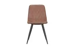 Woonsquare Forrest eetkamerstoel cognac aanbieding