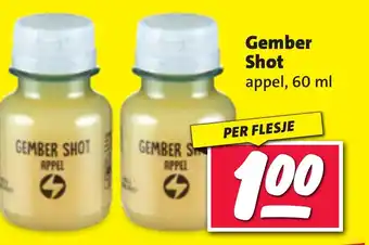 Nettorama Gember Shot appel aanbieding