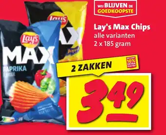 Nettorama Lay's Max Chips aanbieding