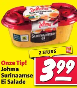 Nettorama Johma Surinaamse Ei Salade aanbieding