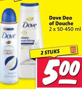 Nettorama Dove Deo of Douche aanbieding