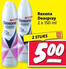 Nettorama Rexona Deospray aanbieding