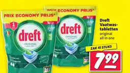 Nettorama Dreft Vaatwas tabletten aanbieding