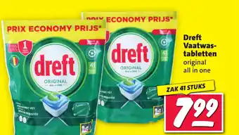 Nettorama Dreft Vaatwas tabletten aanbieding