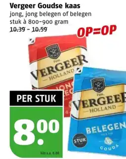 Poiesz Vergeer Goudse kaas aanbieding