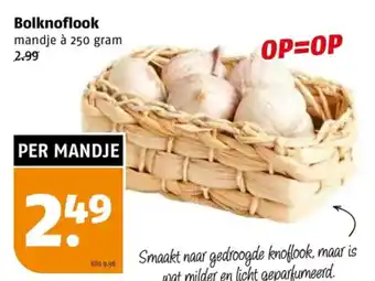 Poiesz Bolknoflook aanbieding